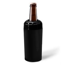 Porta Garrafa 600ml Térmico para Adesivar - Preto