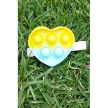 Bico de Pato Pop It / Fidget Toy - Coração