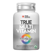 Multi Vitamin Two Per Day True Source 60 Cápsulas