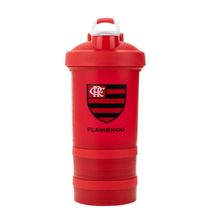 Garrafa Shakeira Com Mola Flamengo 500ml