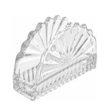 PORTA GUARDANAPO DE VIDRO CRISTAL