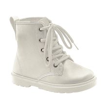 Bota Coturno Infantil Guty Off White Pé com Pé 30112-1532