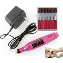 Lixadeira Unha Lixa Elétrica Profissional Bloco Motor Bivolt Modelar e retiras as cutículas