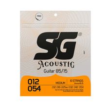 Encordoamento SG P/ Violão Aço Bronze 85/15 Medium 12/54 - EC0467