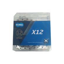 CORRENTE mtb BICICLETA FINA 126L KMC X-12 12 VELOCIDADES