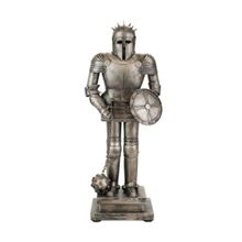 Miniatura Armadura Medieval Escudo E Mangual 44.5cm - Retrô