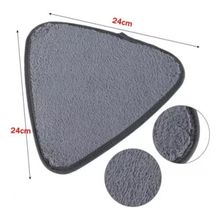 Refil de Mop  Triângulo Giratório 360 Esfregão Rodo -MICROFIBRA UM REFIL
