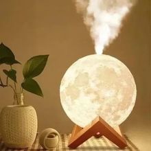 LUA Umidificador Aromatizador Purificador De Ar Lua Abajour