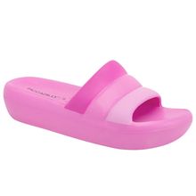 Chinelo Feminino Slide Marshmallow Degradê Magenta Piccadilly 222001