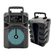 Caixa Som Bluetooth Portátil KTS-1513 Microfone Leve Seu Karaoke Onde Quiser