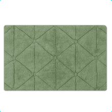 Tapete de Banho 1.800g Barcelona 50x80cm 100% Algodão Verde Naturalle