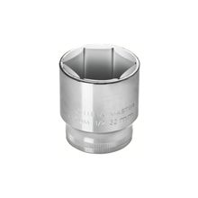 Soquete Sextavado 13 mm encaixe 1/2 Tramontina MASTER em Aço Cromo Vanádio com Acabamento Cromado