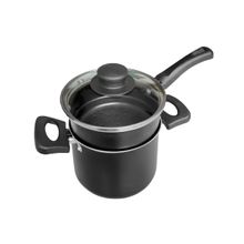 Mini Cuscuzeira Antiaderente de 1,75L, Linha Vitalitá, Nigro