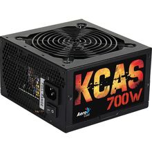 Fonte Gamer Aerocool ATX KCAS 700W Sem Cabo Preto - EN53381