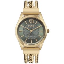 Relógio Euro Feminino Ref: Eu2035ywr/4v Bracelete Dourado