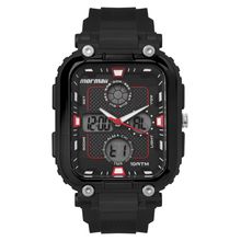 Relógio Mormaii Masculino Ref: Mo24200/8r Esportivo Retangular Anadigi