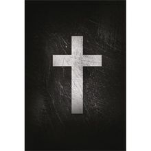 Bíblia ACF, Soft touch, Capa dura, Cruz branca, Leitura Perfeita