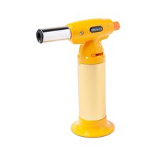 Maçarico Recarregável 15cm Glacê Amarelo Brinox
