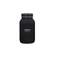 Pote de Vidro Manhattan Preto 950 ml