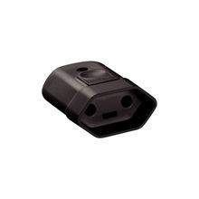Plugue Fêmea 2P 20 A 250 V Tramontina Preto