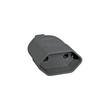 Plugue Fêmea 2P 250 V 10 A Tramontina Preto