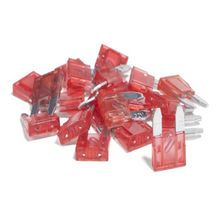 Fusível Lâmina Mini 10A - Pacote Com 20 Peças