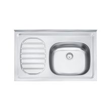 Pia Aço Inox 80X50 1Cd Standard