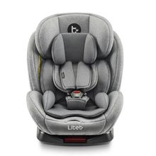 Cadeira Snugfix 0-36 Kgs Isofix com Rotação Cinza Litet - BB453