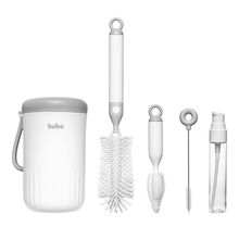 Kit de Limpeza de Mamadeira Com Estojo Portátil – Buba