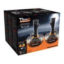 Kit 2 Joystick Thrustmaster T.16000m Fcs Space Sim Duo