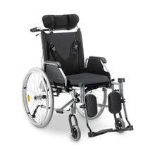 Cadeira de Rodas Reclinável  Alumínio Dobrável 40cm 130 Kg D700 Dellamed