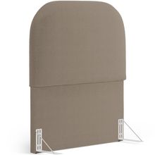 Cabeceira Cama Box 100cm Orgânica Lanna W01 Bouclê Bege - Lyam Decor