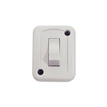 Interruptor de Sobrepor 1 Tecla Simples 10 A 250 V Tramontina Branco