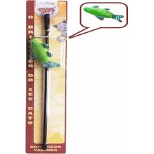 Brinquedo para Gatos Varinha com Peixe Verde - BBB Pet