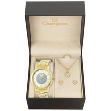 Relógio Champion Feminino Ref: Cn26466w Kit