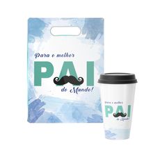 Kit 3  Melhor Pai do Mundo - Dia dos Pais
