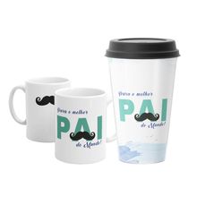 Kit 4  Melhor Pai do Mundo - Dia dos Pais