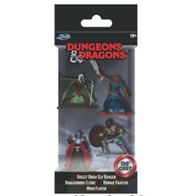 Jada Dungeons &amp;amp; Dragons Drow Elf Ranger/ Dragonborn/ Human Fighter/ Mind