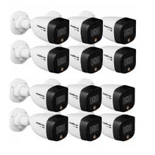 Kit 12 Câmeras Intelbras VHD 1220 B Full Color Alta Definição Full HD 1080p IR 20m Intelbras