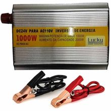 Inversor Veicular Conversor solar 1000w 24v 110v Usb