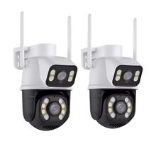 Kit 2 Câmera Importada Wi-fi Smart  Lente Dupla Externa