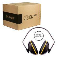 Kit 10 Protetores Auricular Abafador Ruido Camper 15db