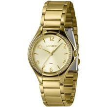 Relógio Lince Feminino Ref: Lrgj174l38 C2kx Casual Dourado
