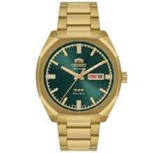 Relógio Orient Masculino Ref: Nh3gg008 E1kx Automático Dourado