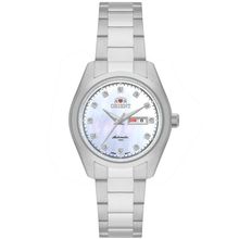 Relógio Orient Feminino Ref: Nh6ss002 B1sx Prateado Automático