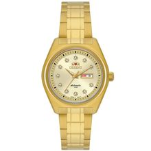 Relógio Orient Feminino Ref: Nh6gg001 C1kx Dourado Automático