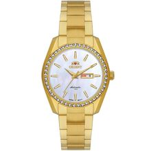 Relógio Orient Feminino Ref: Nh6gg004 B1kx Dourado Automático