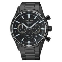 Relógio Seiko Masculino Ref: Ssb415b1 P1px Cronógrafo Black