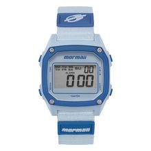 Relógio Mormaii Feminino Ref: Mo18703a/6a Retangular Vintage Digital Azul