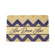 Capacho Decorativo Lar Doce Lar 1x38x58 cm - D'Rossi